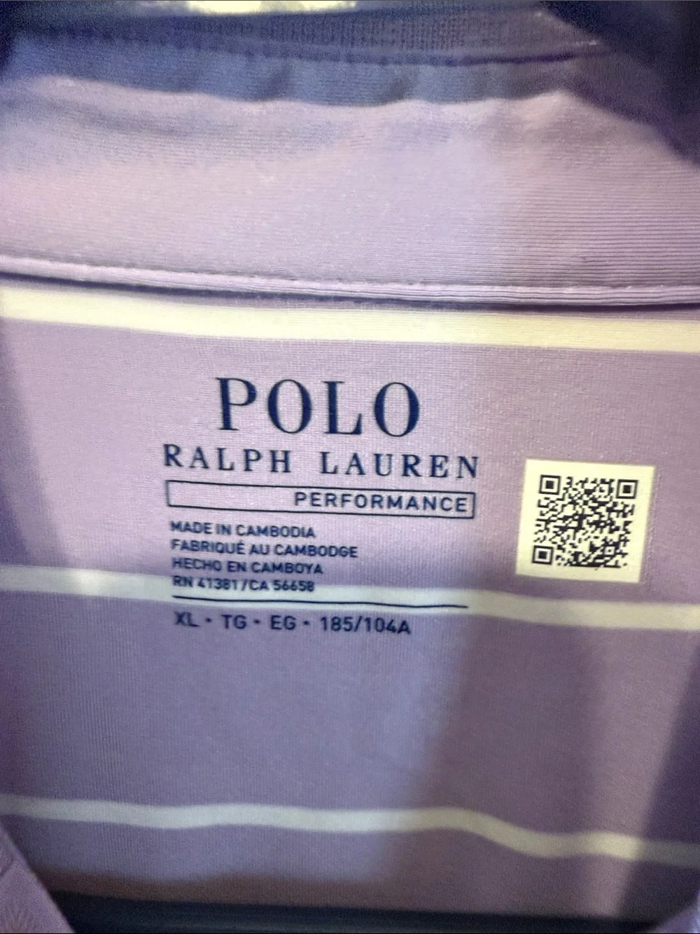 Polo Ralph Lauren light lavender
